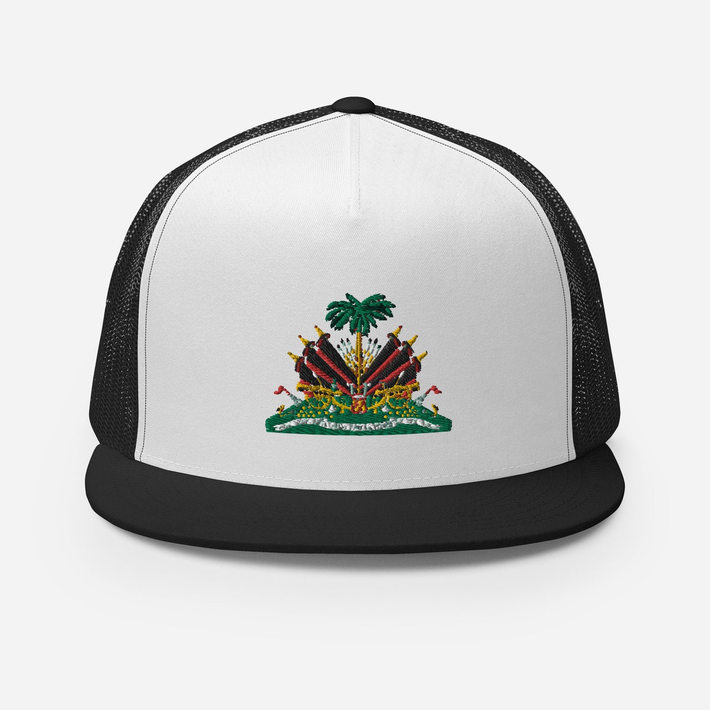 Ayiti red and black Trucker Cap