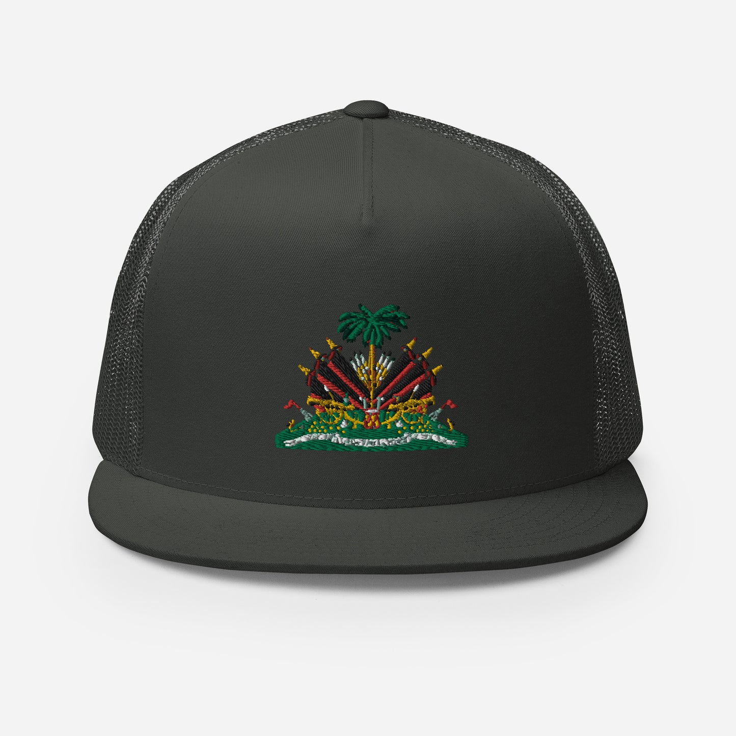 Ayiti red and black Trucker Cap