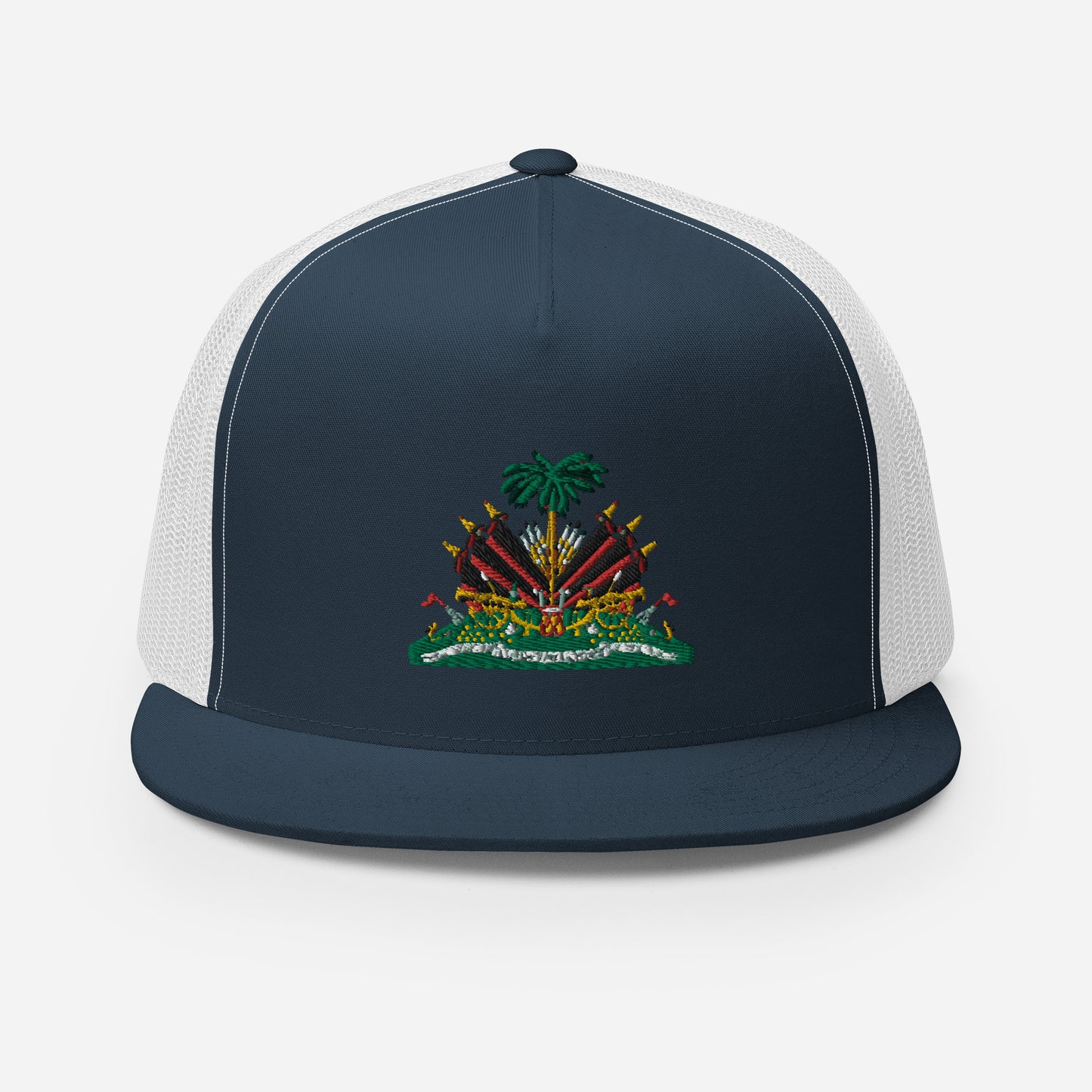 Ayiti red and black Trucker Cap