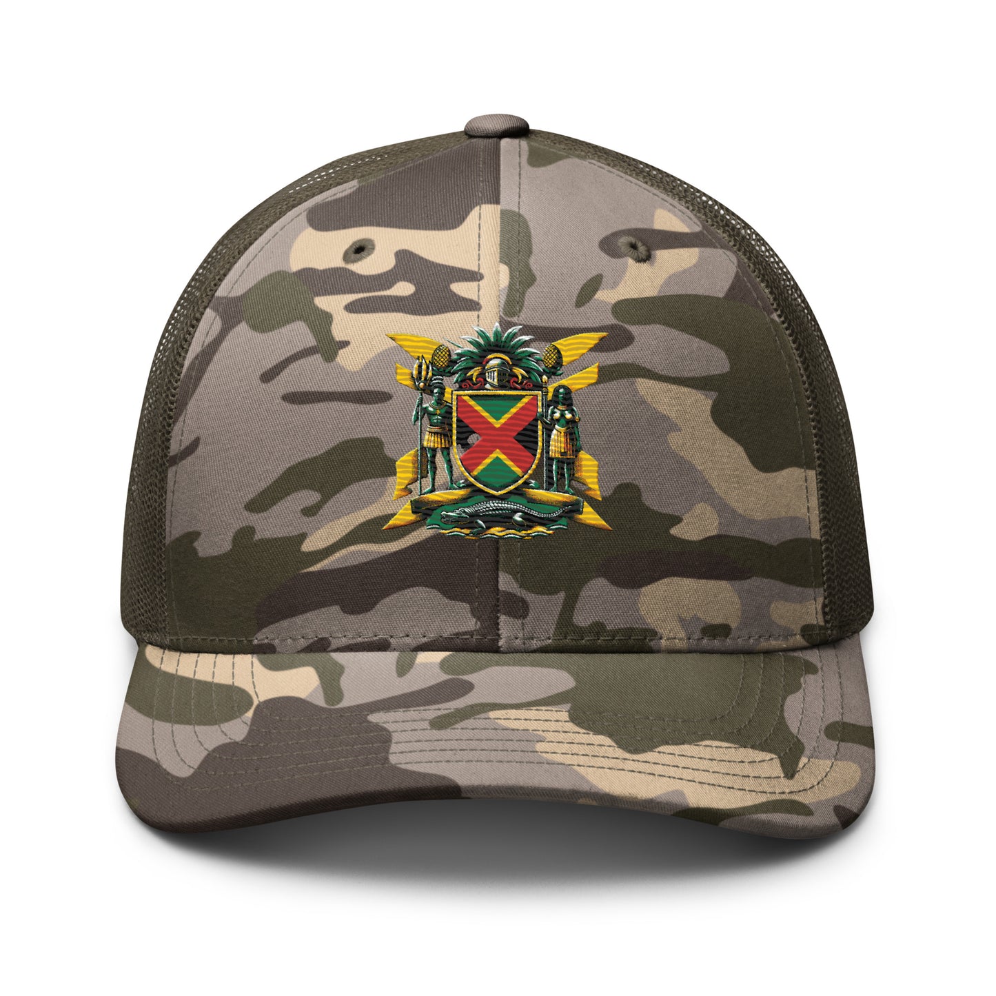 Jamaica Camouflage trucker hat
