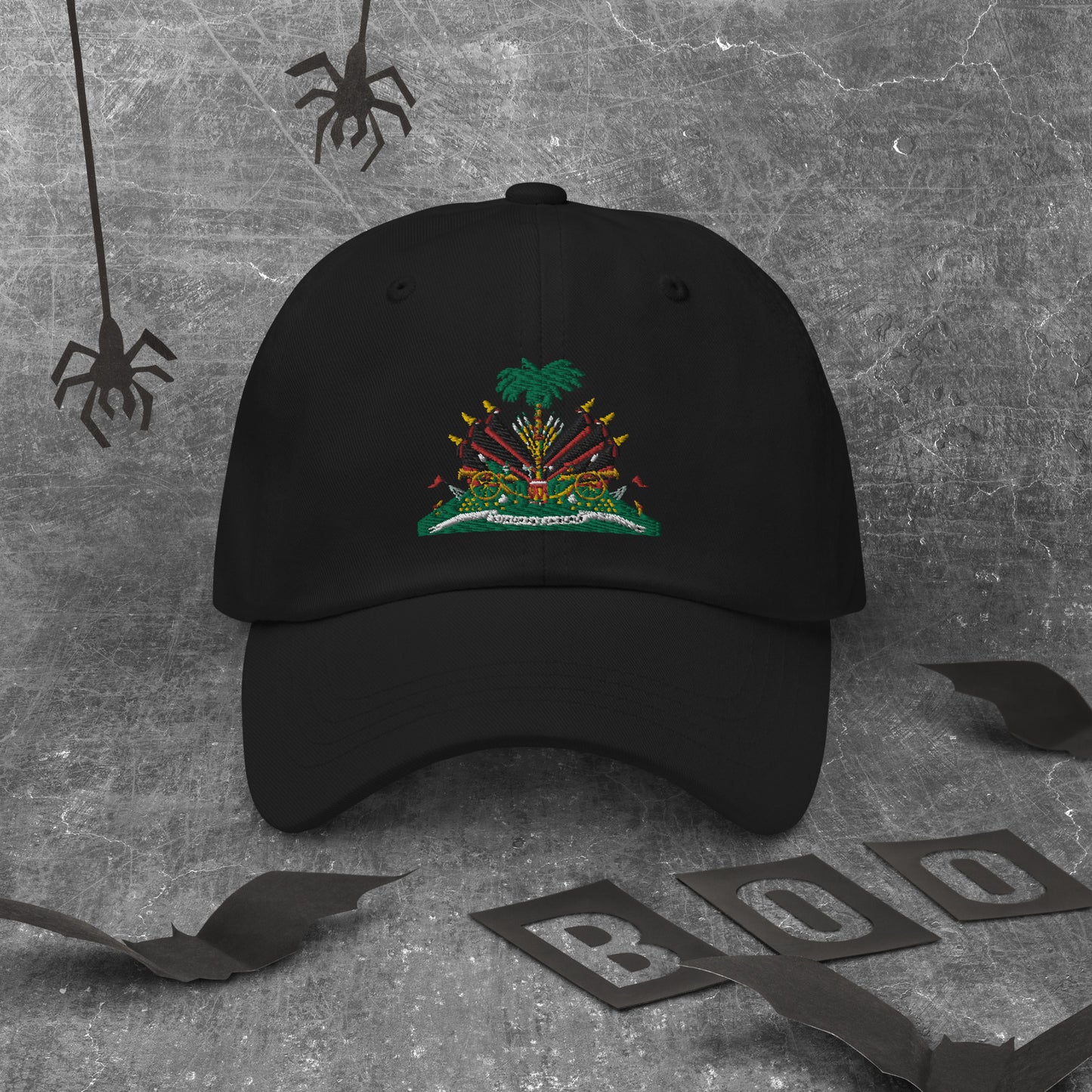 Haiti Dad hat