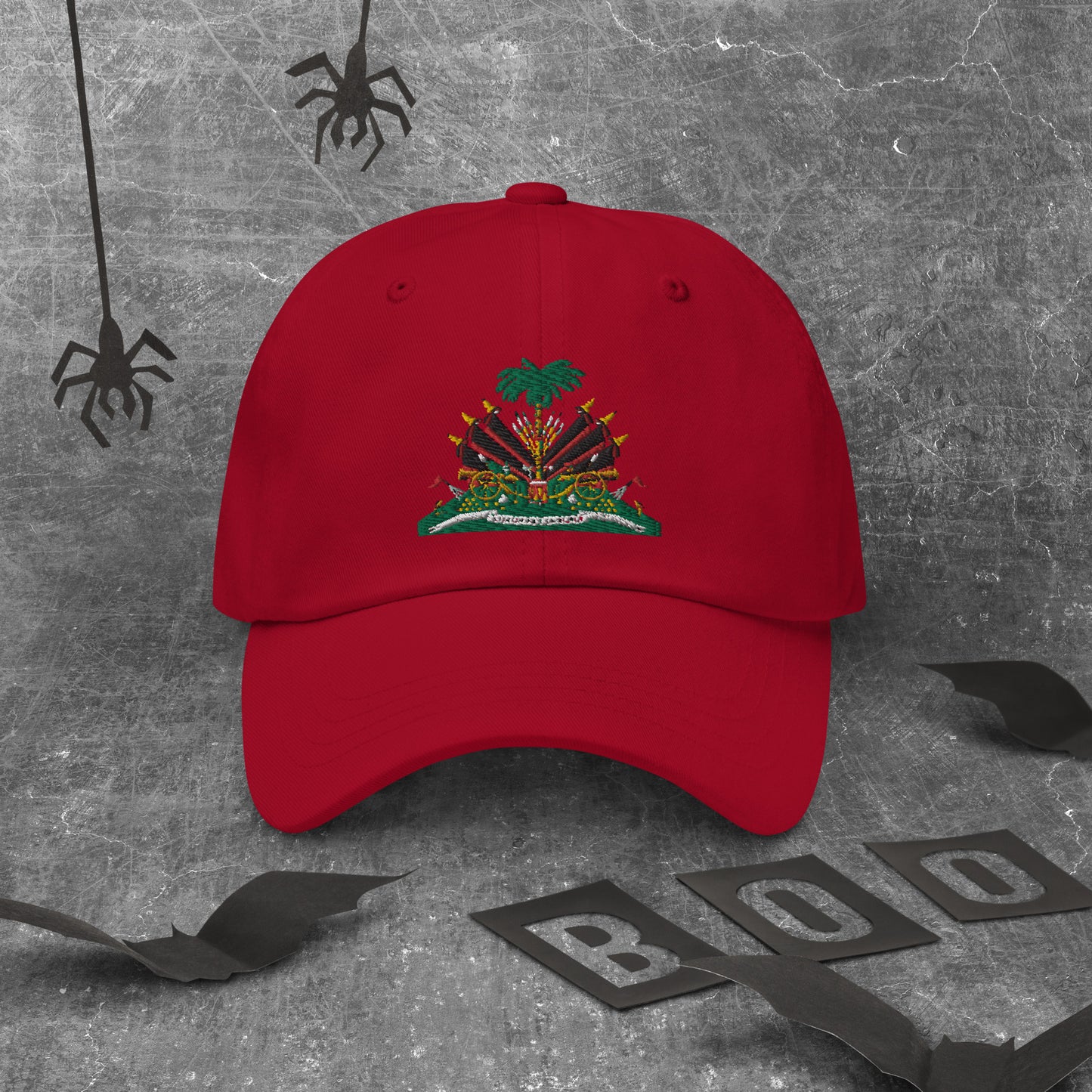 Haiti Dad hat