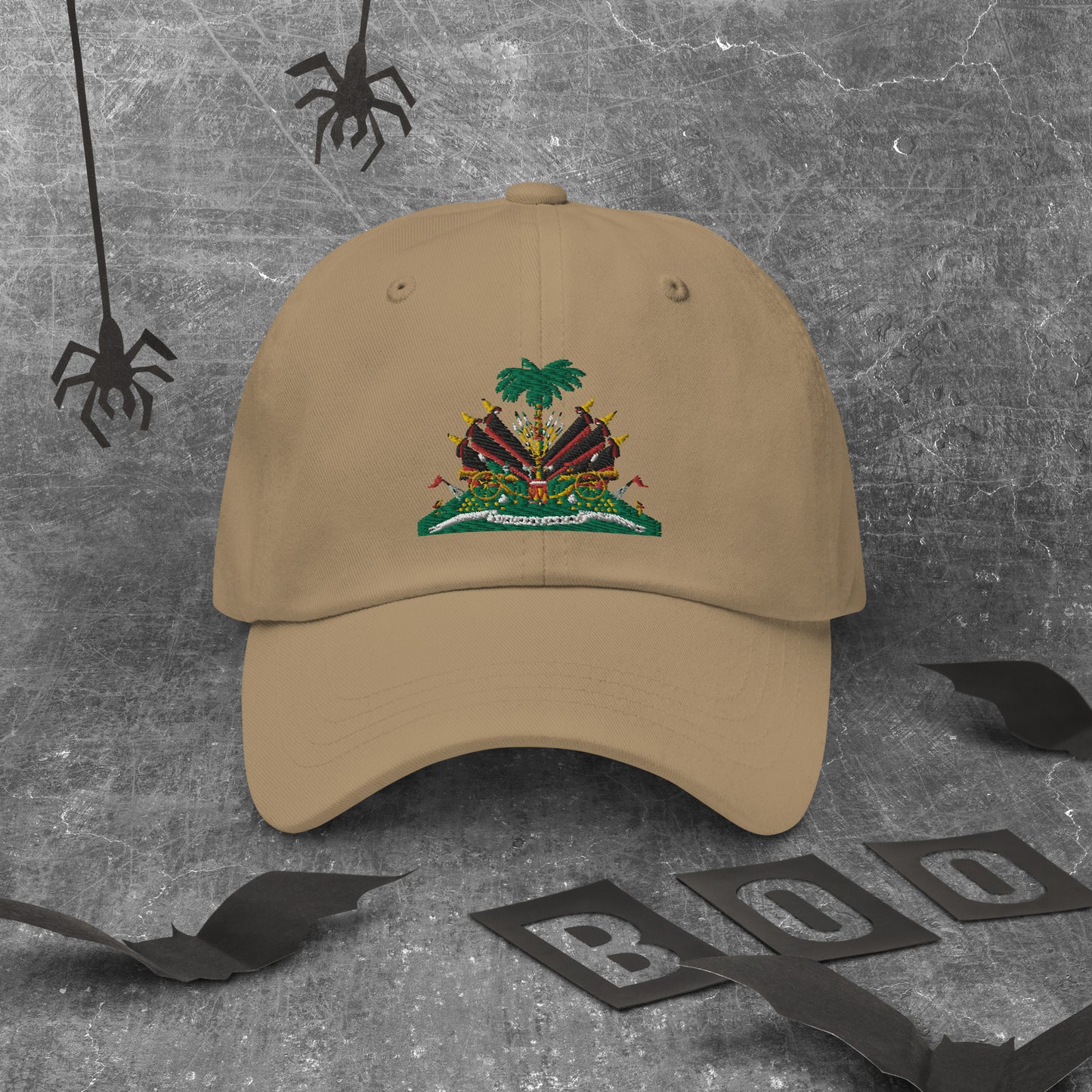 Haiti Dad hat