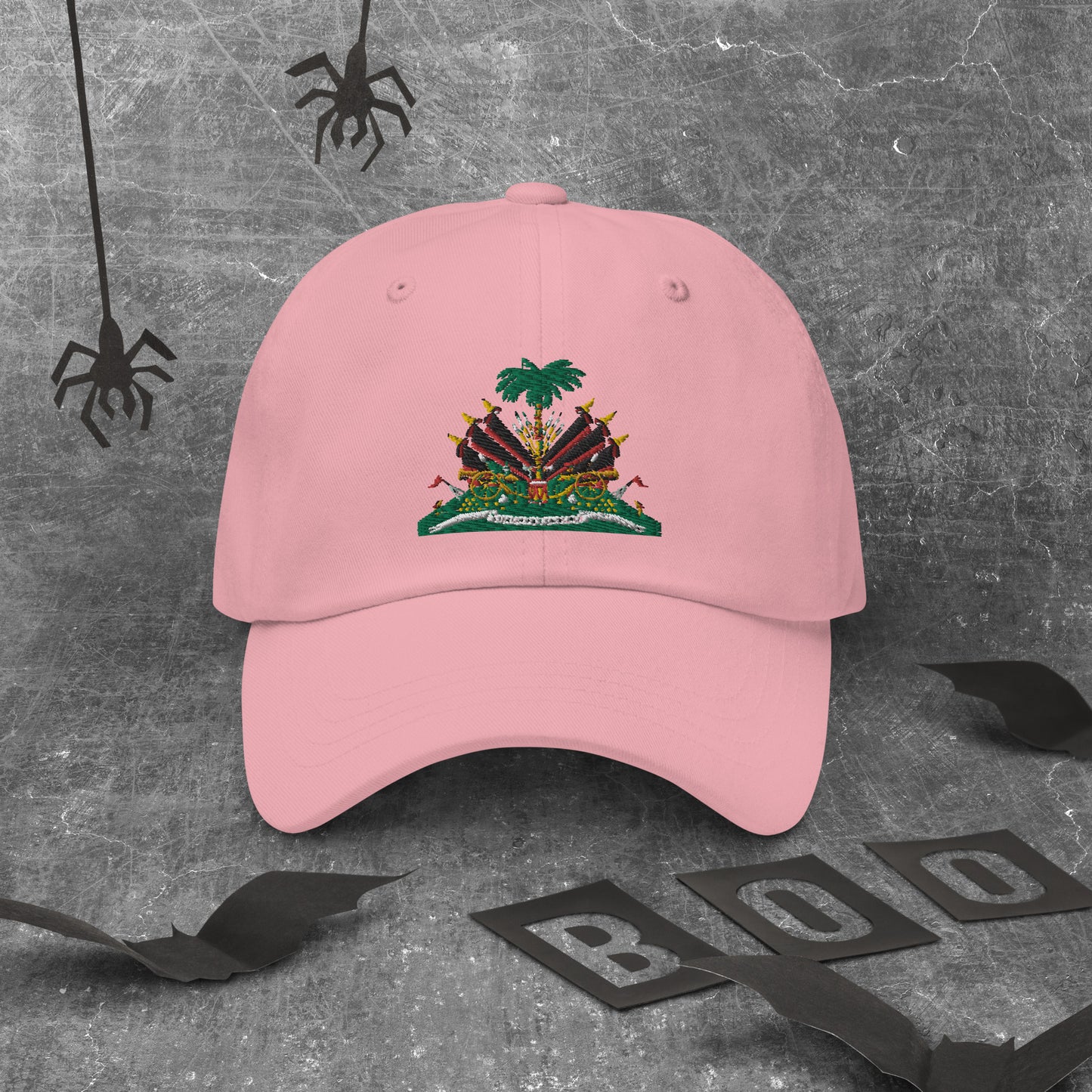 Haiti Dad hat