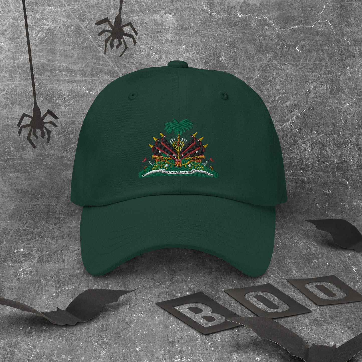 Haiti Dad hat
