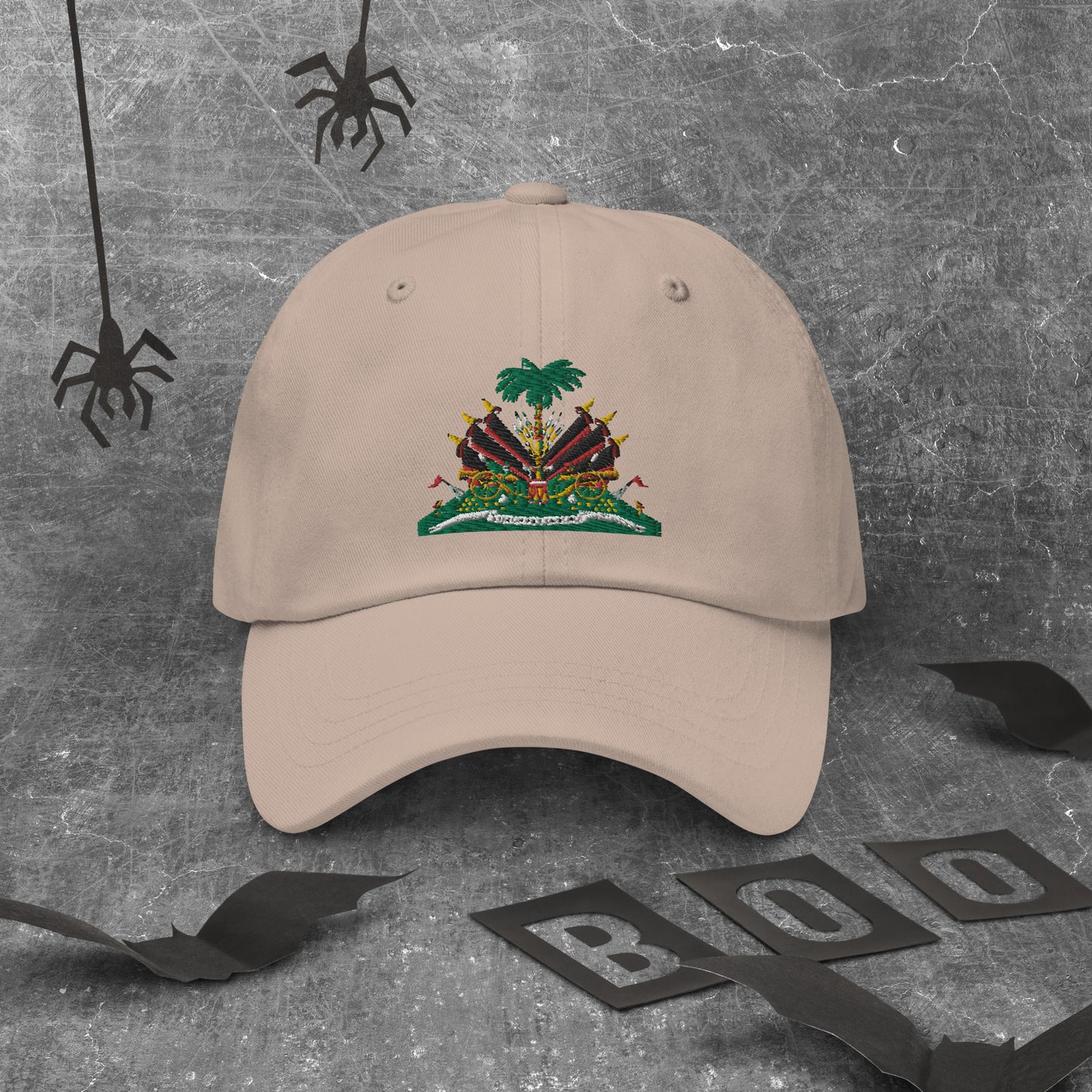 Haiti Dad hat