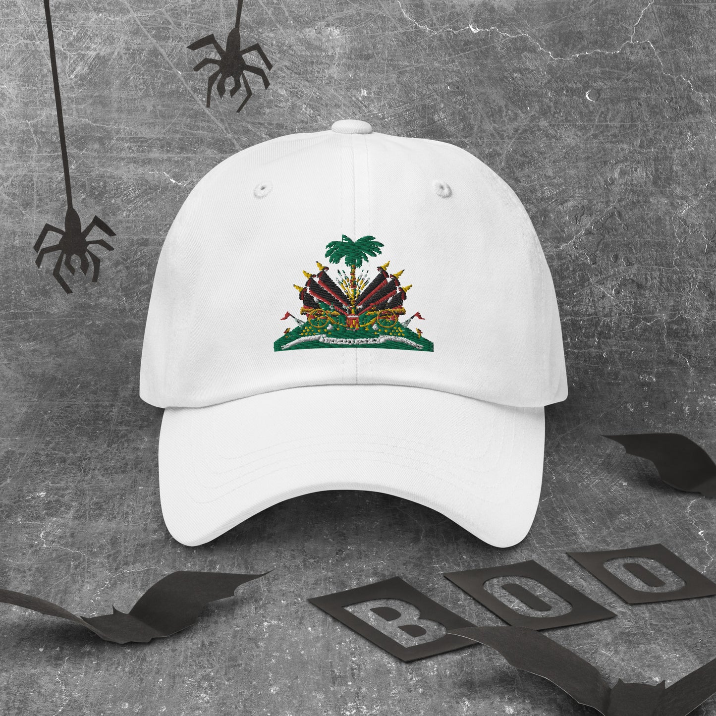 Haiti Dad hat
