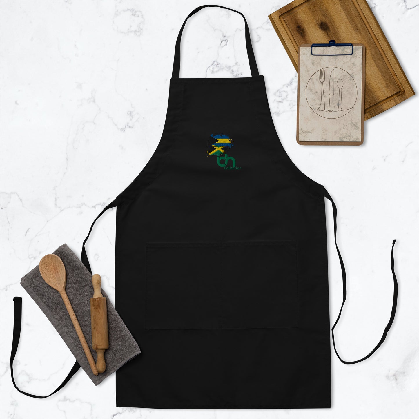 Bahamas/Jamaica Embroidered Apron