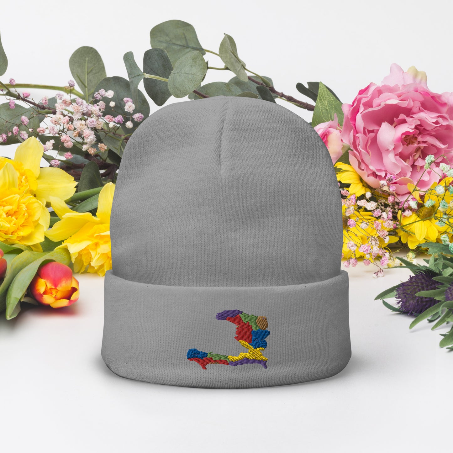 Haiti Embroidered Beanie