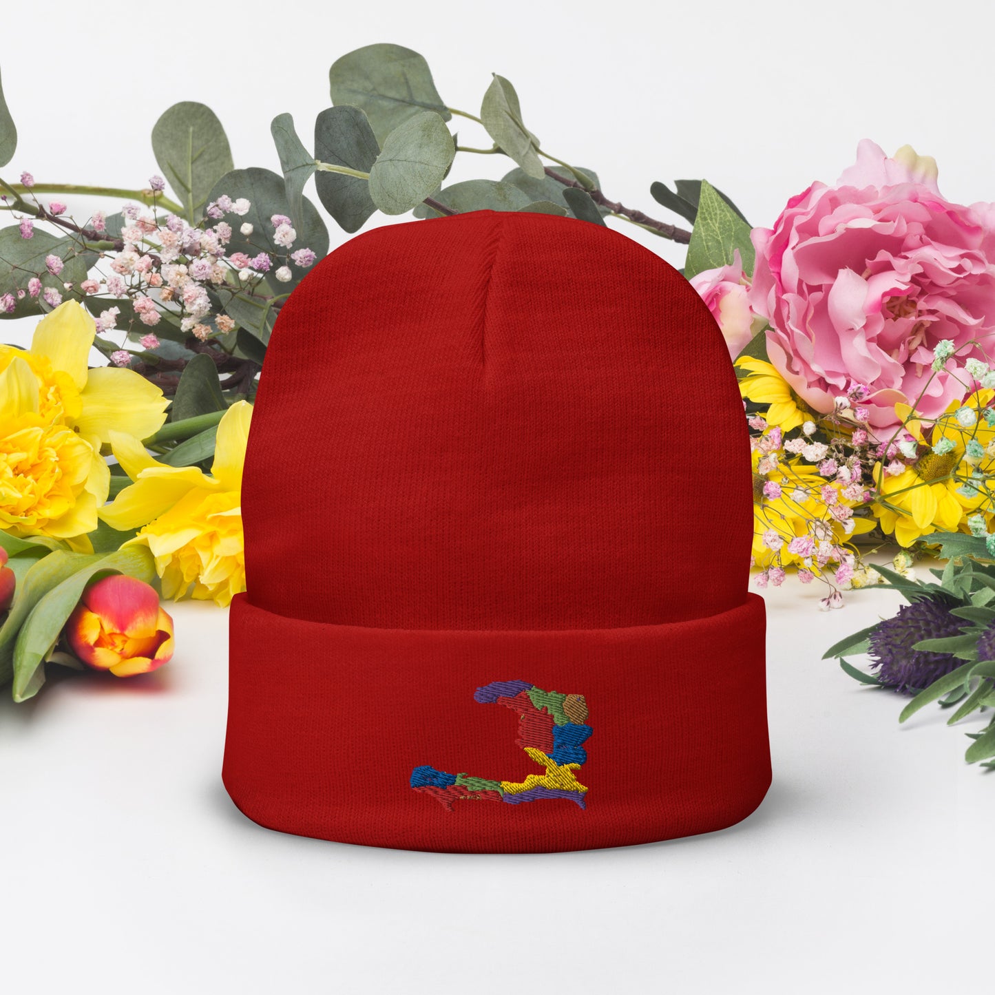 Haiti Embroidered Beanie