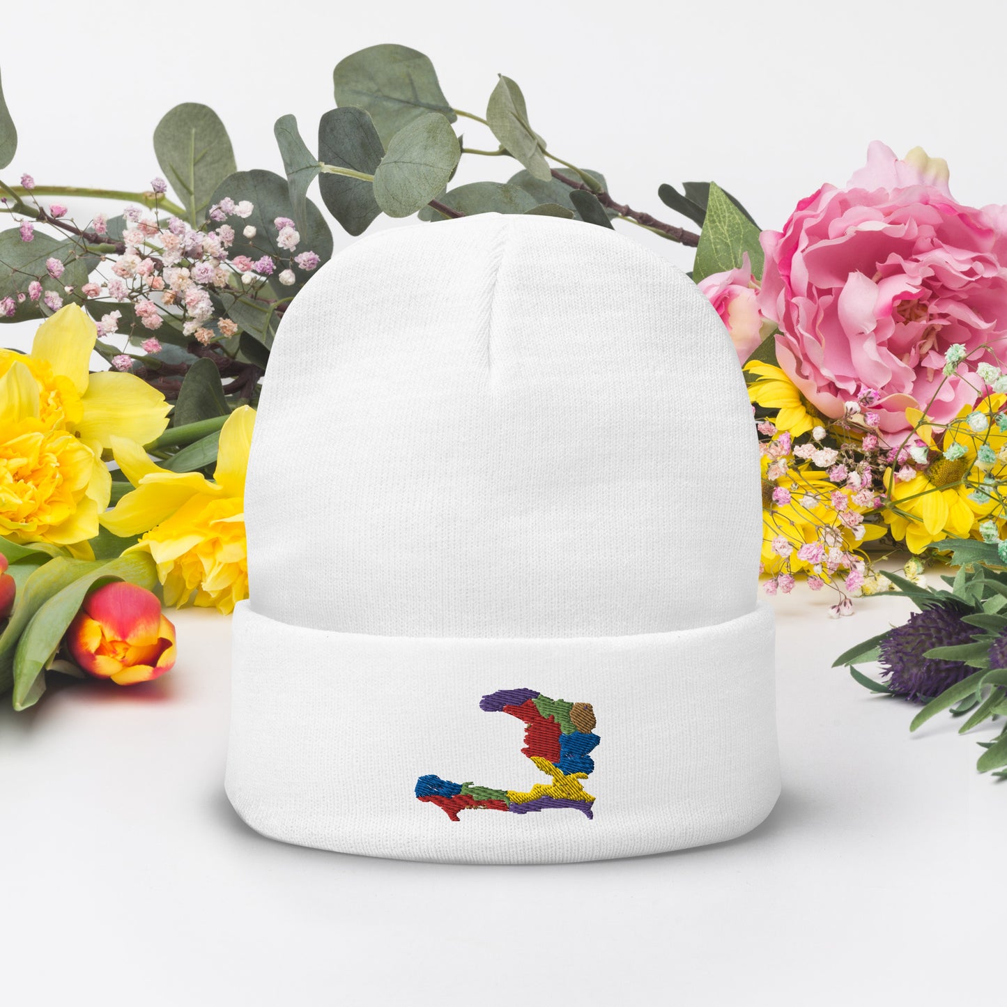 Haiti Embroidered Beanie