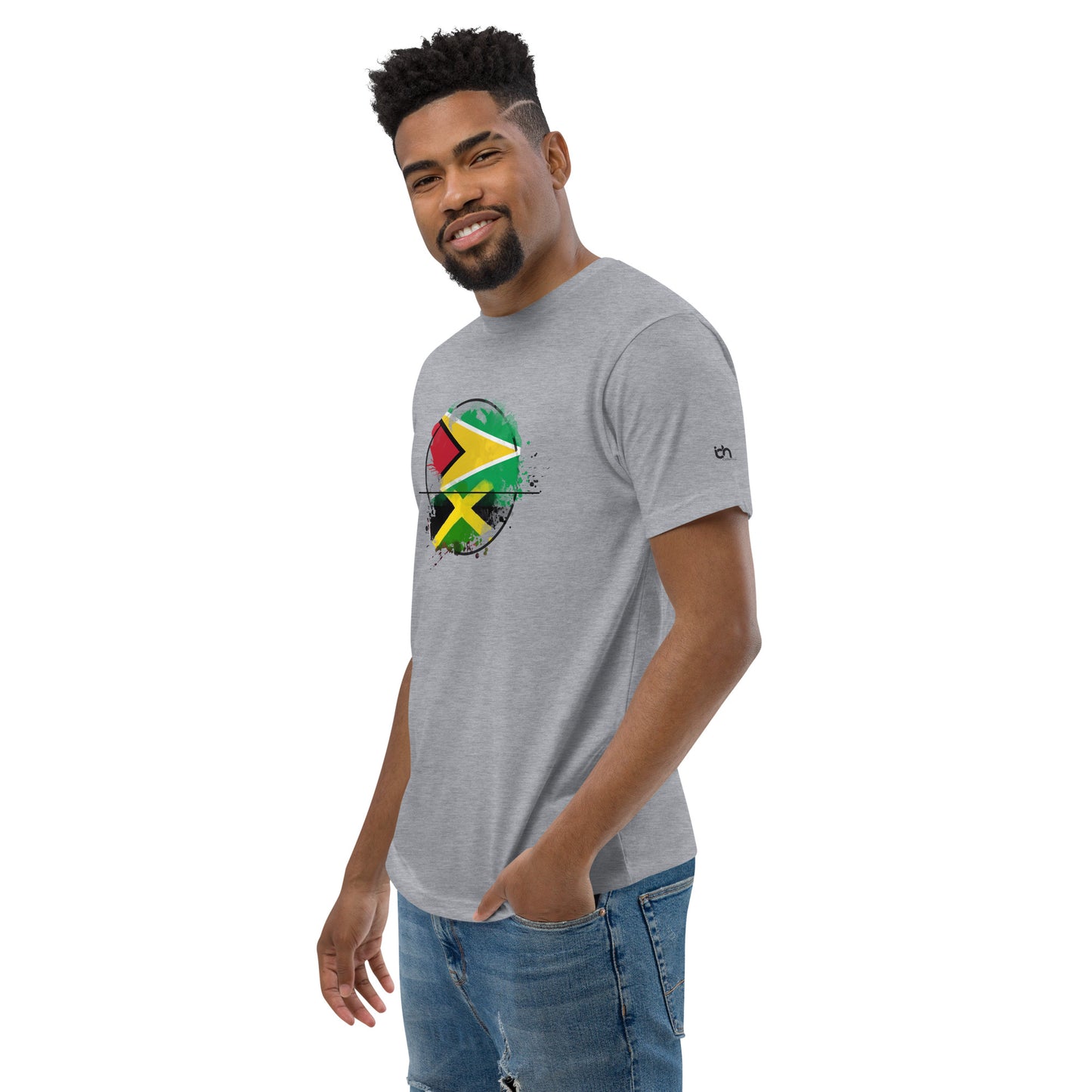 Guyana and jamaica Short Sleeve T-shirt