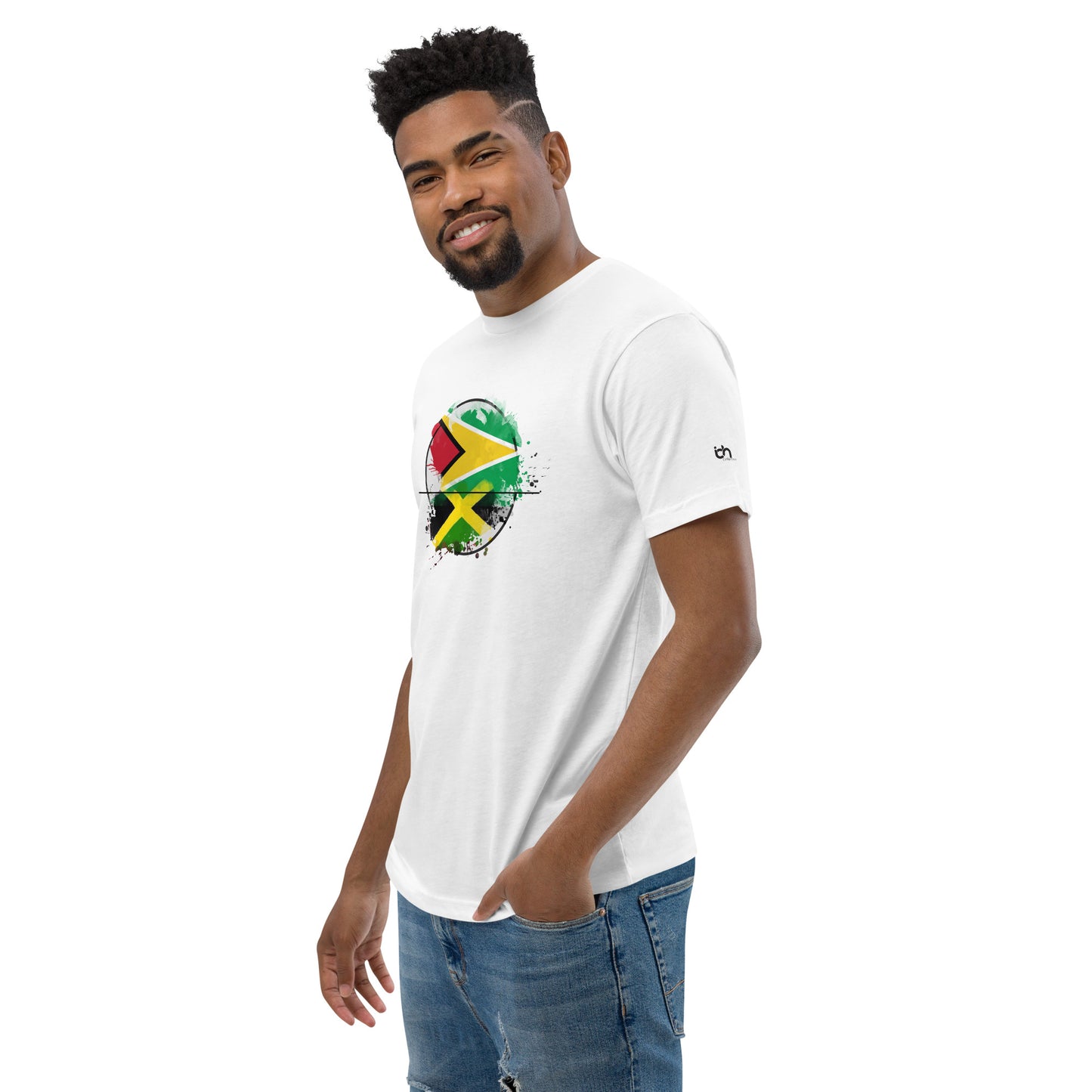 Guyana and jamaica Short Sleeve T-shirt