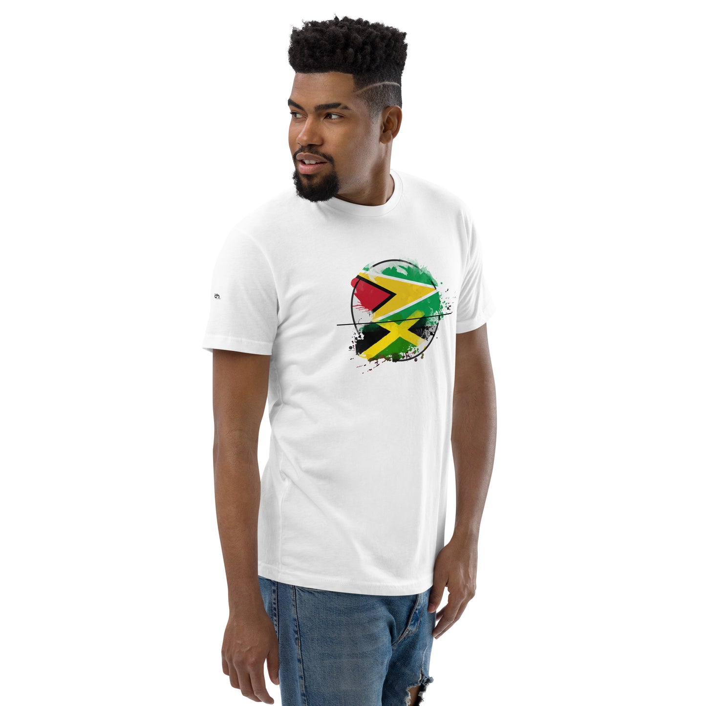 Guyana and jamaica Short Sleeve T-shirt