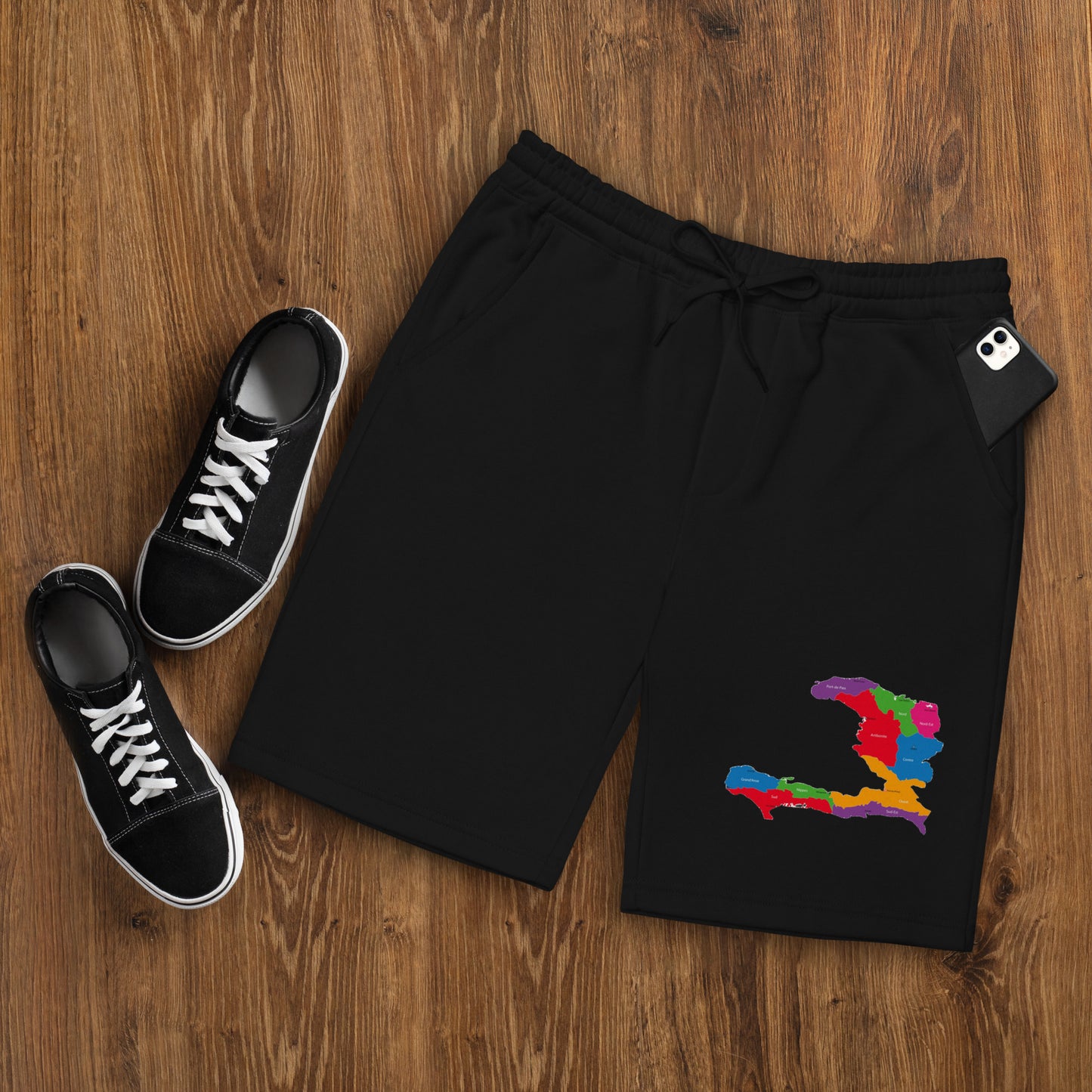 Haiti Men's fleece shorts