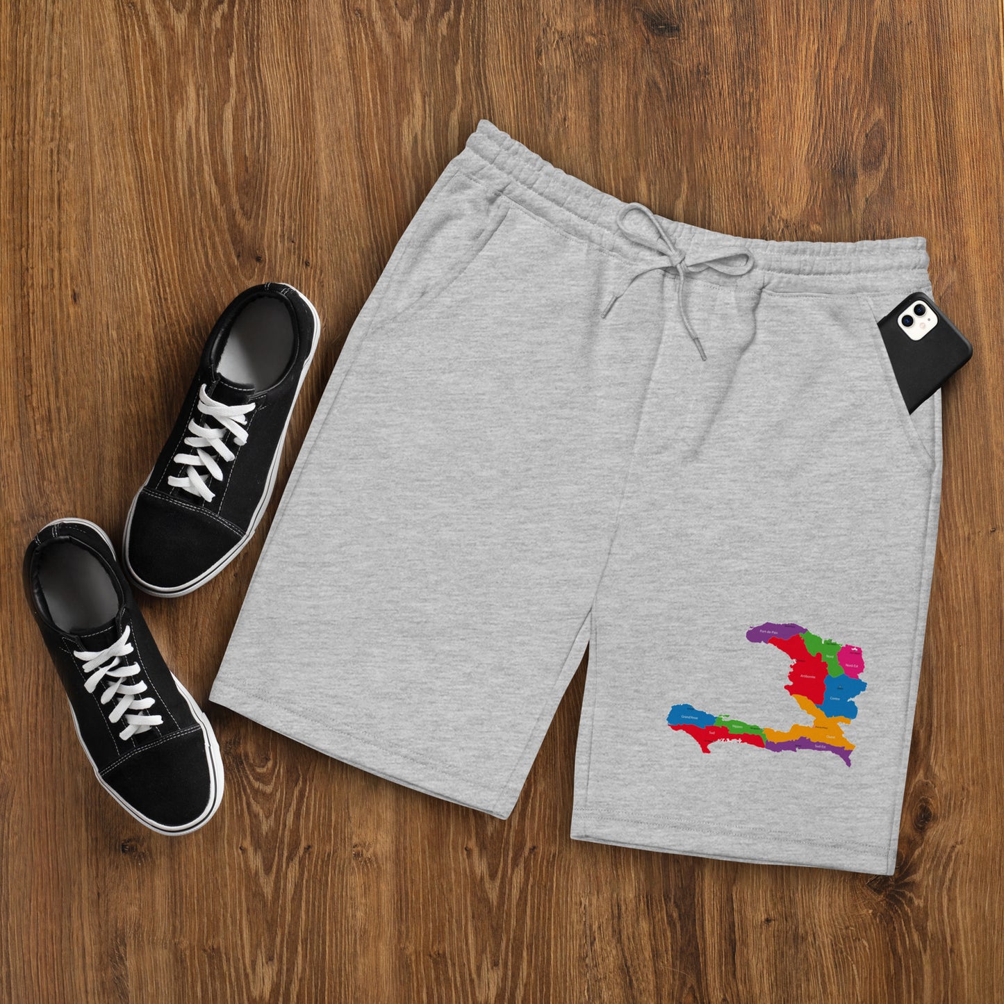 Haiti Men's fleece shorts