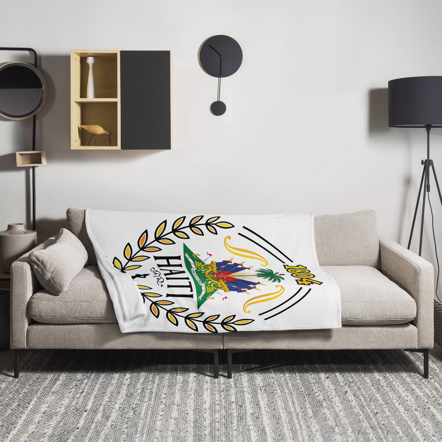 Haiti Throw Blanket