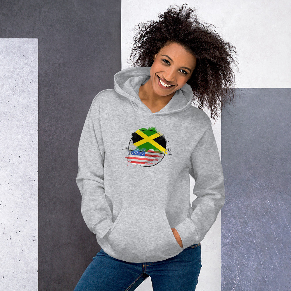 Jamaica/USA Unisex Hoodie