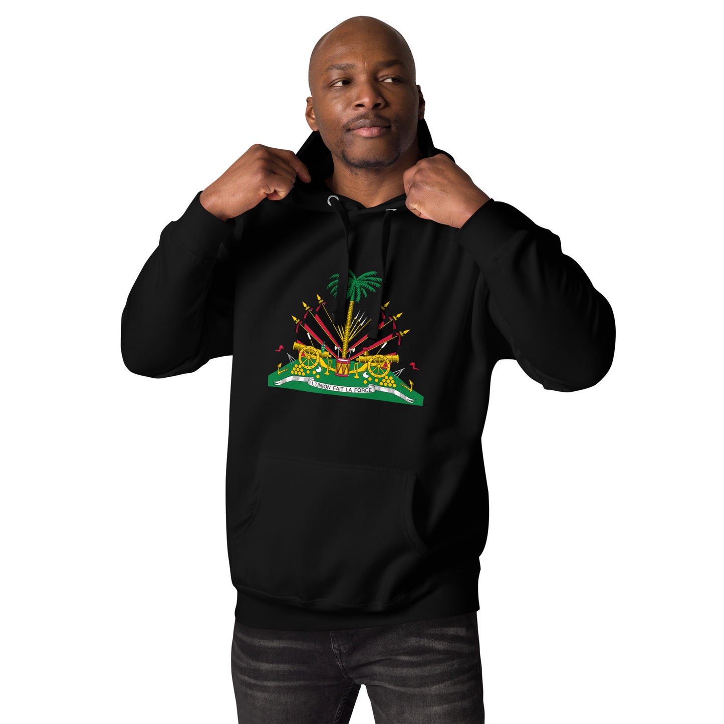 Haiti R/B Unisex Hoodie