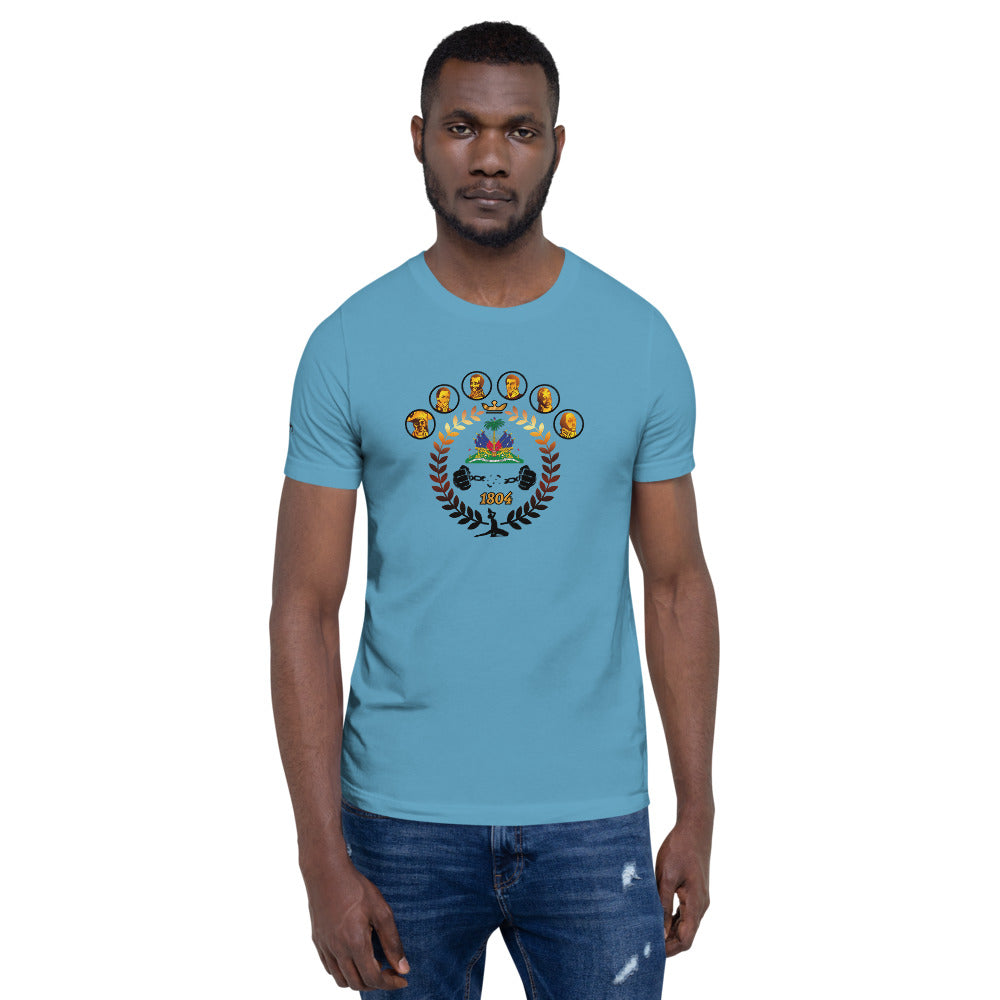 Haiti Free Short-Sleeve Unisex T-Shirt