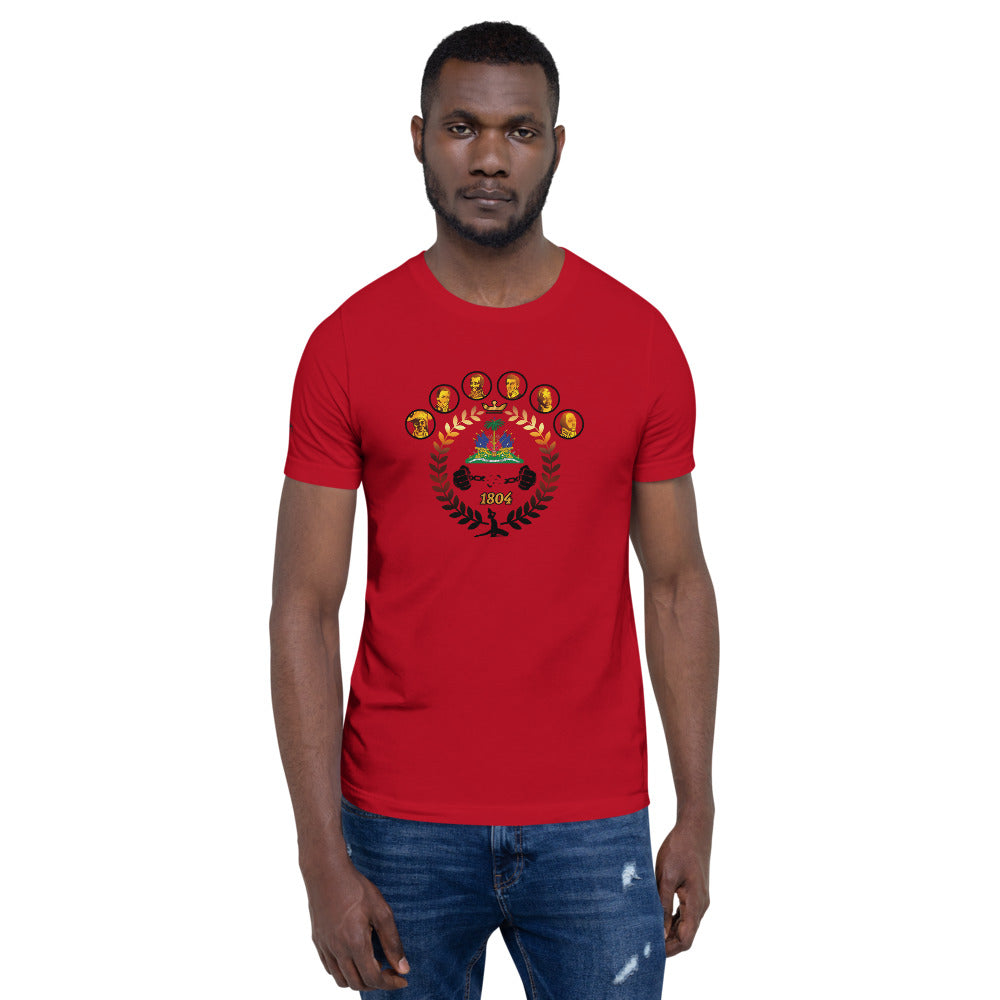 Haiti Free Short-Sleeve Unisex T-Shirt