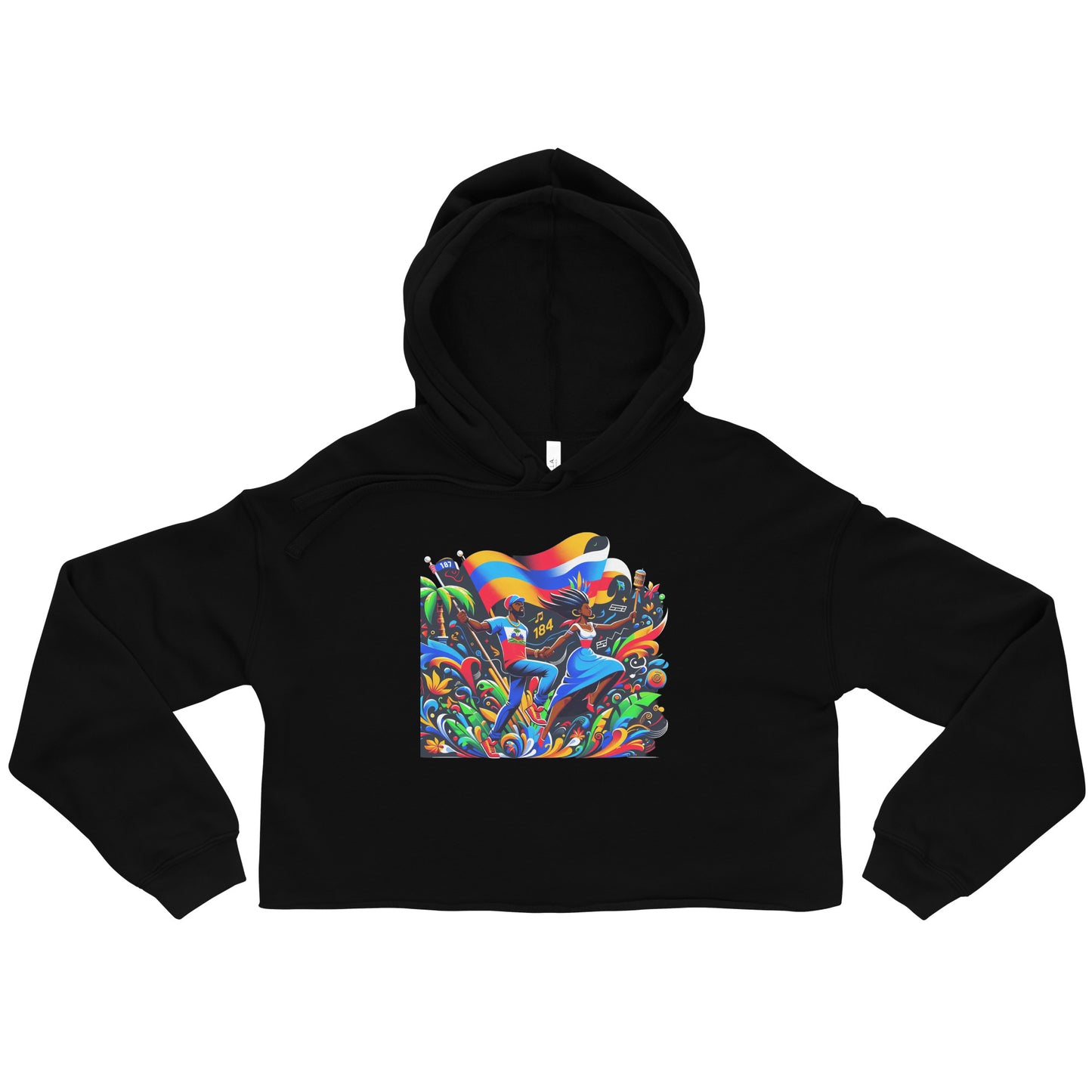 Haiti Crop Hoodie