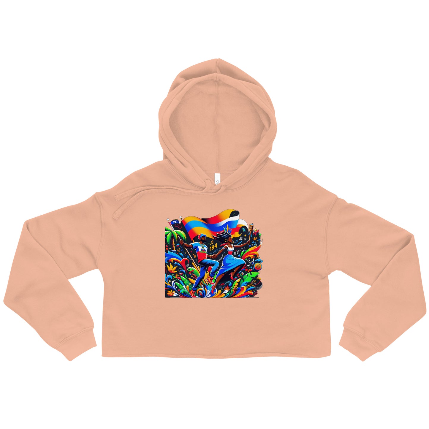 Haiti Crop Hoodie
