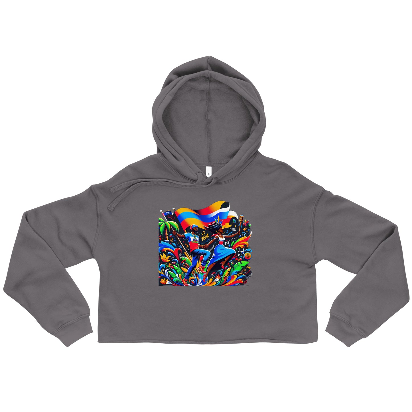Haiti Crop Hoodie