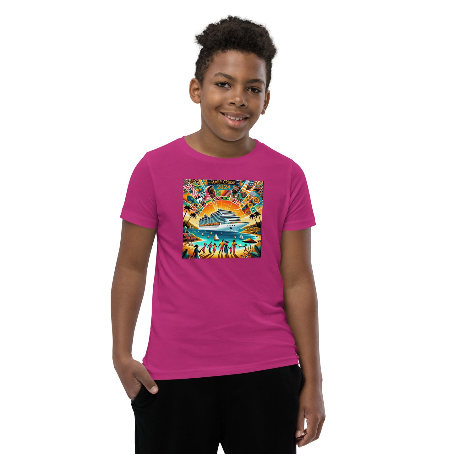 Vacation 2024 Youth Short Sleeve T-Shirt