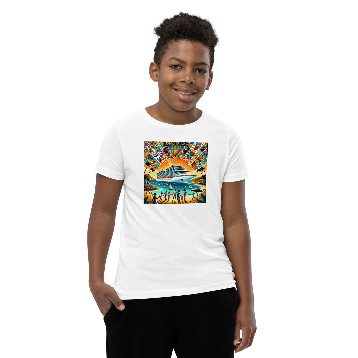 Vacation 2024 Youth Short Sleeve T-Shirt