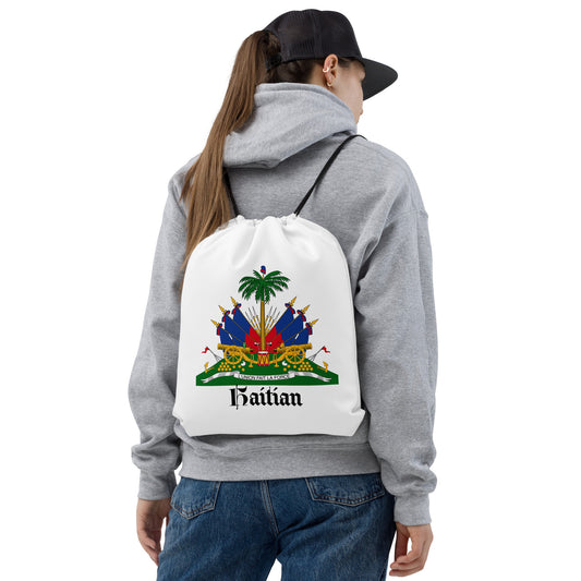 Haitian Drawstring bag