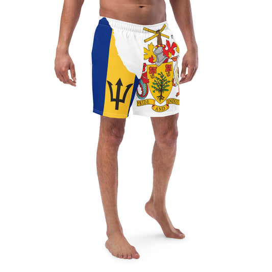 Barbados Men&#39;s swim trunks