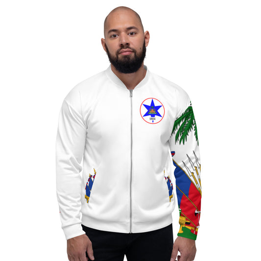 Haiti Coat of Arms Unisex Bomber Jacket