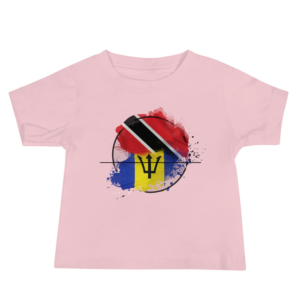 Trinidad and Barbaos Baby Jersey Short Sleeve Tee