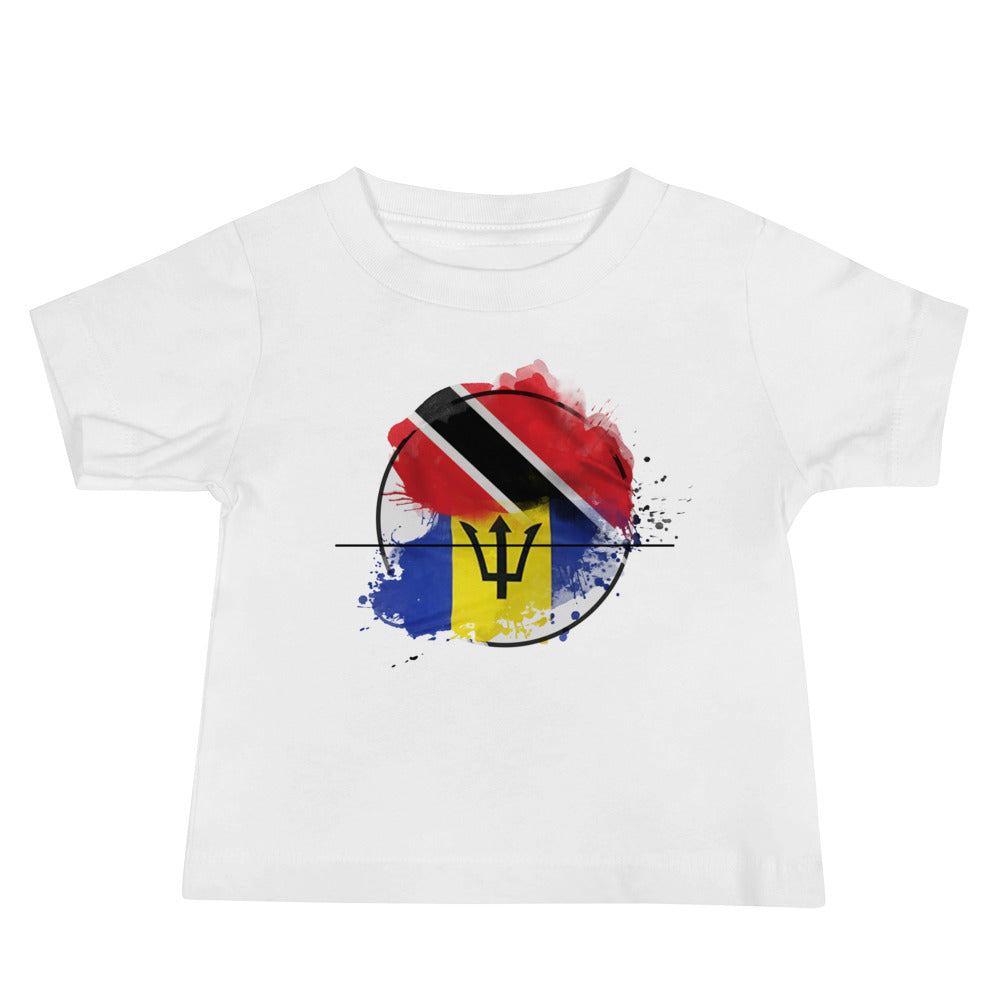 Trinidad and Barbaos Baby Jersey Short Sleeve Tee