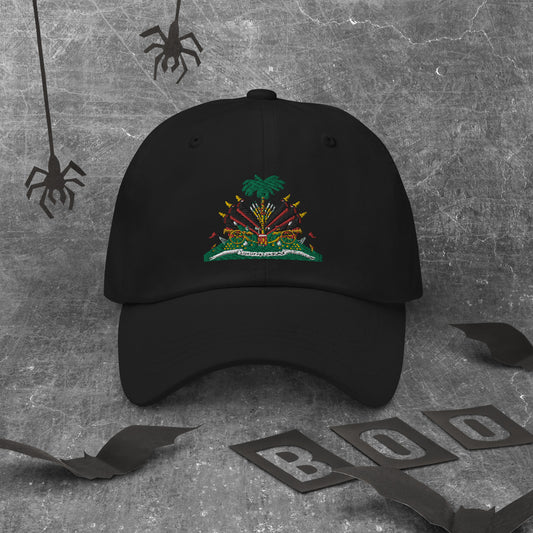 Haiti Dad hat
