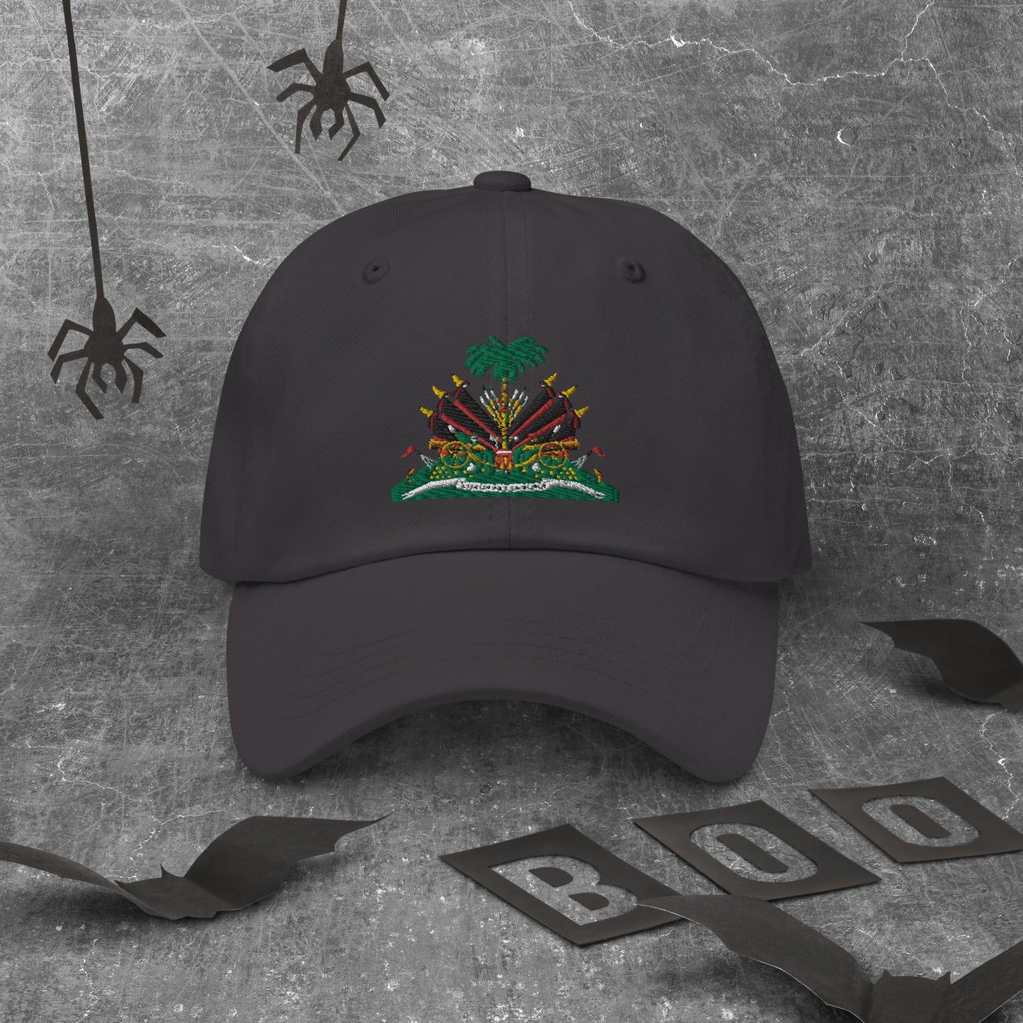 Haiti Dad hat