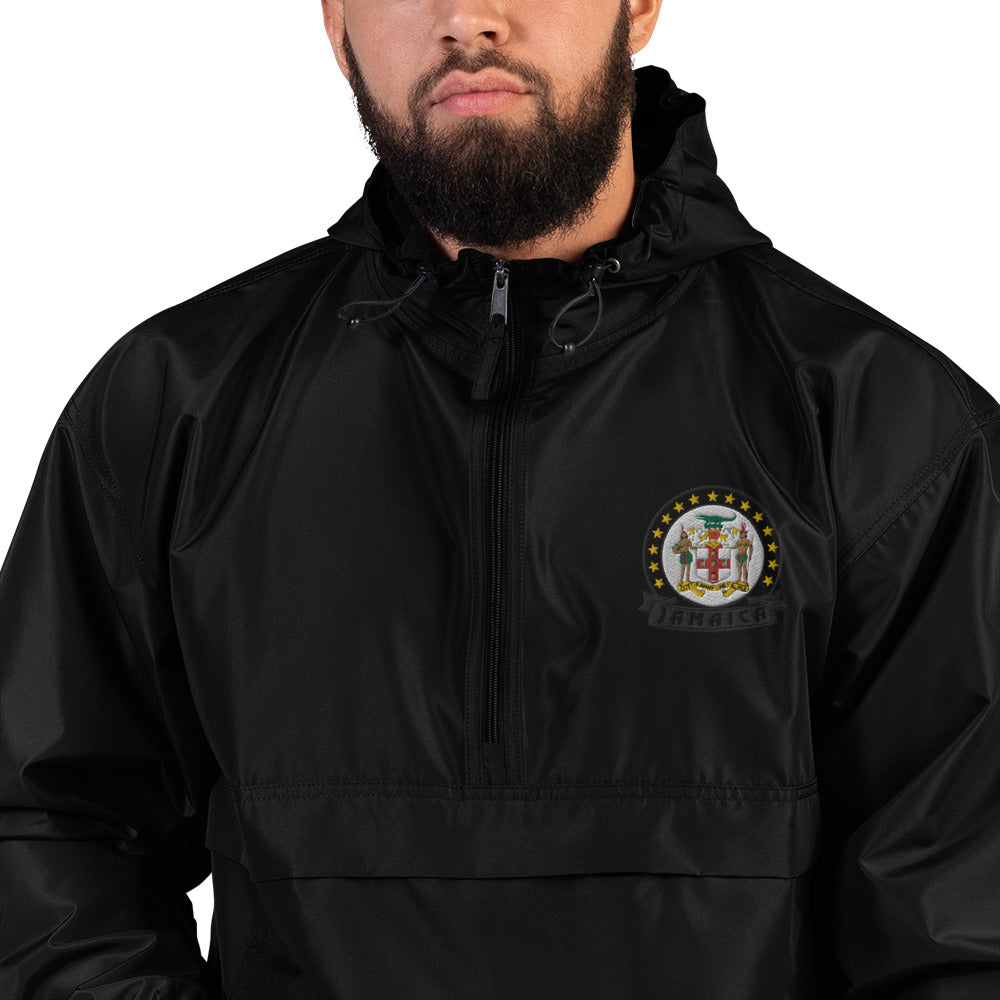 Jamaica Embroidered Champion Packable Jacket