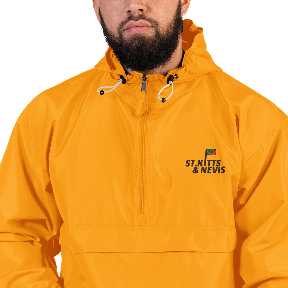 St Kitts Embroidered Champion Packable Jacket
