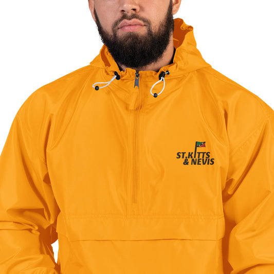 St Kitts Embroidered Champion Packable Jacket