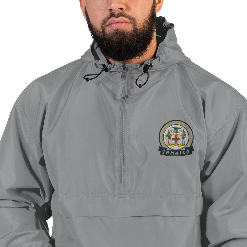 Jamaica Embroidered Champion Packable Jacket