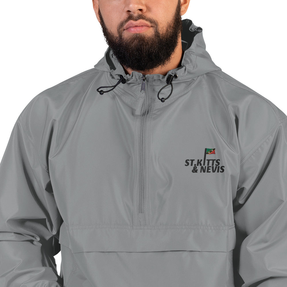 St Kitts Embroidered Champion Packable Jacket