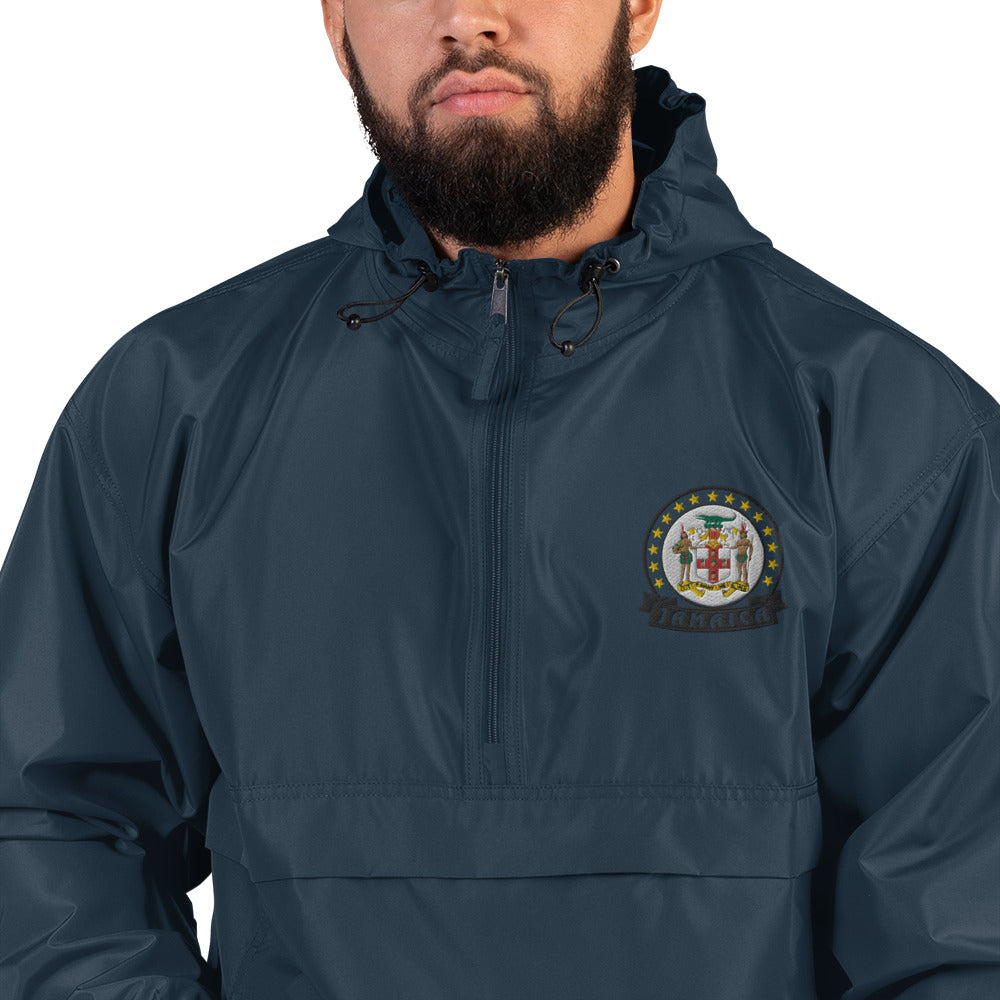 Jamaica Embroidered Champion Packable Jacket
