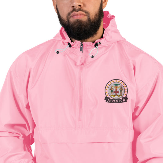 Jamaica Embroidered Champion Packable Jacket