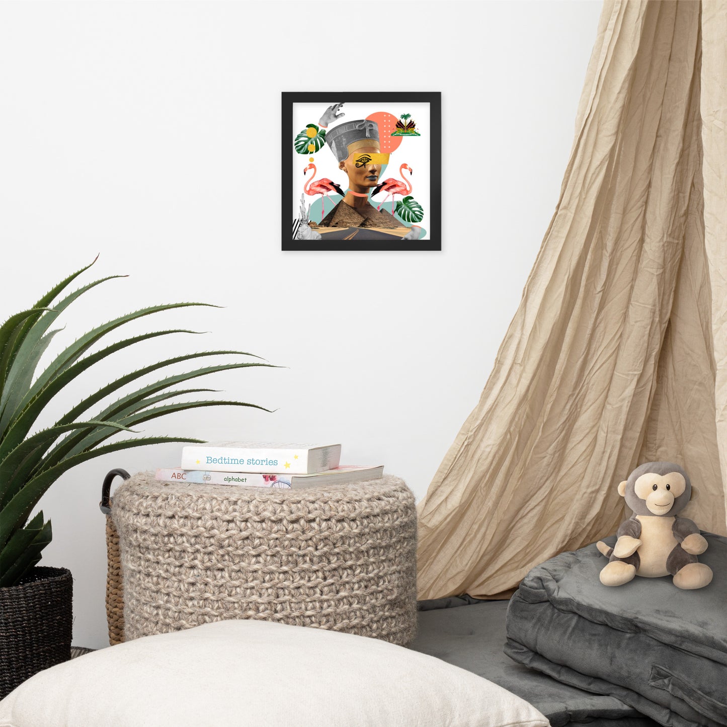 Se sa net Framed poster