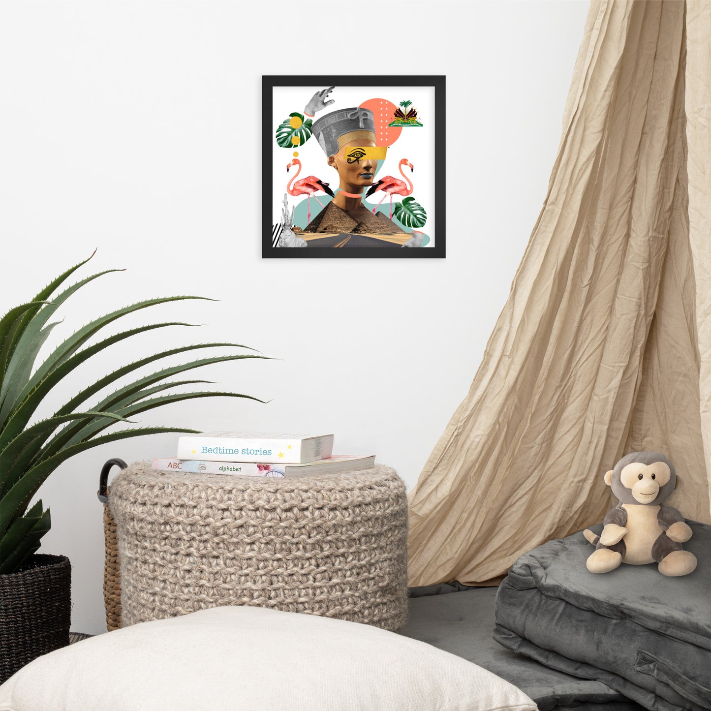 Se sa net Framed poster