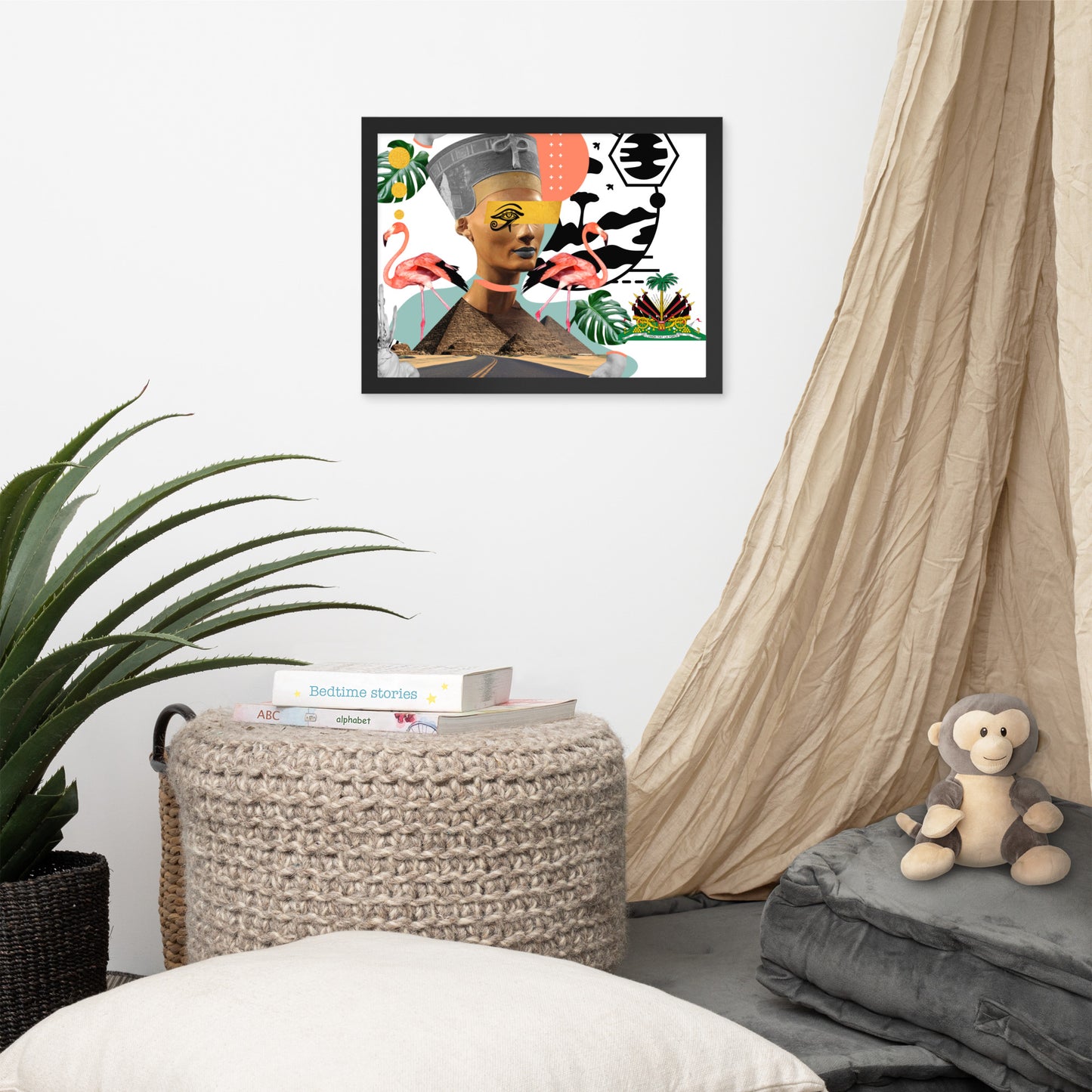 Se sa net Framed poster