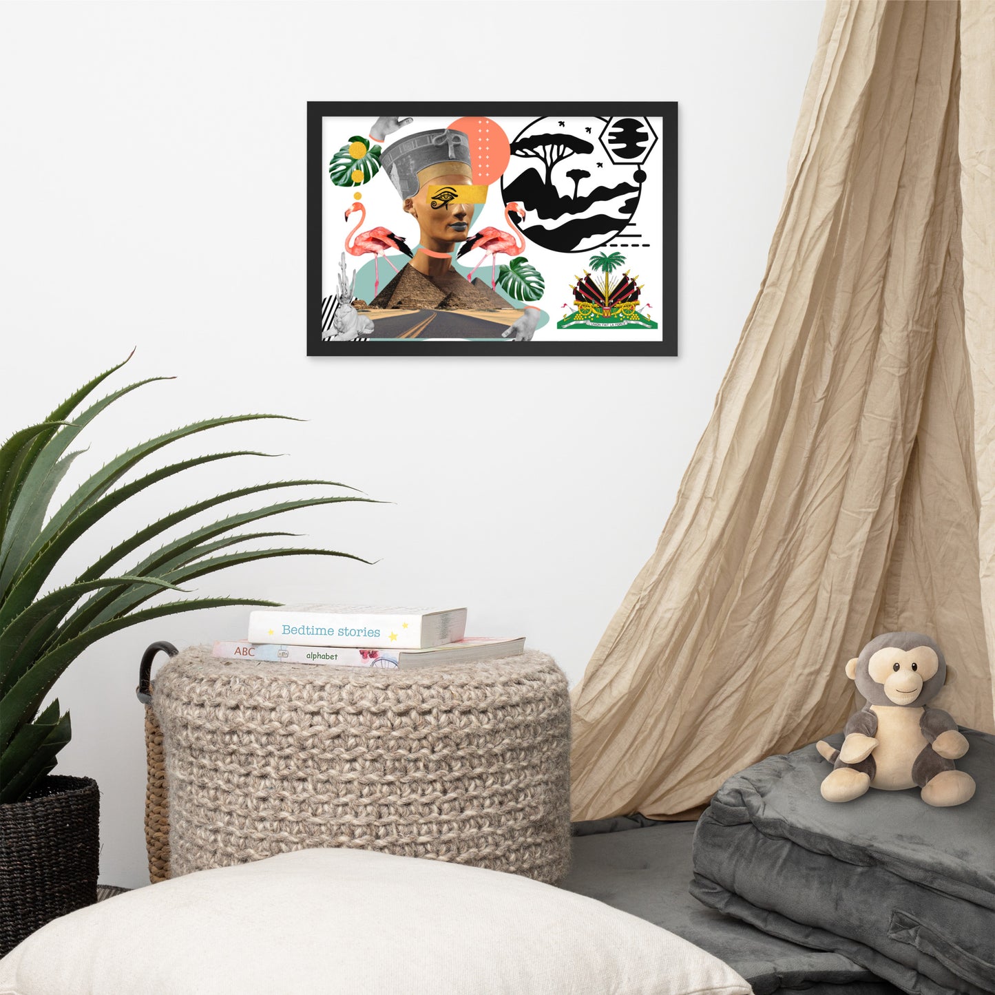 Se sa net Framed poster