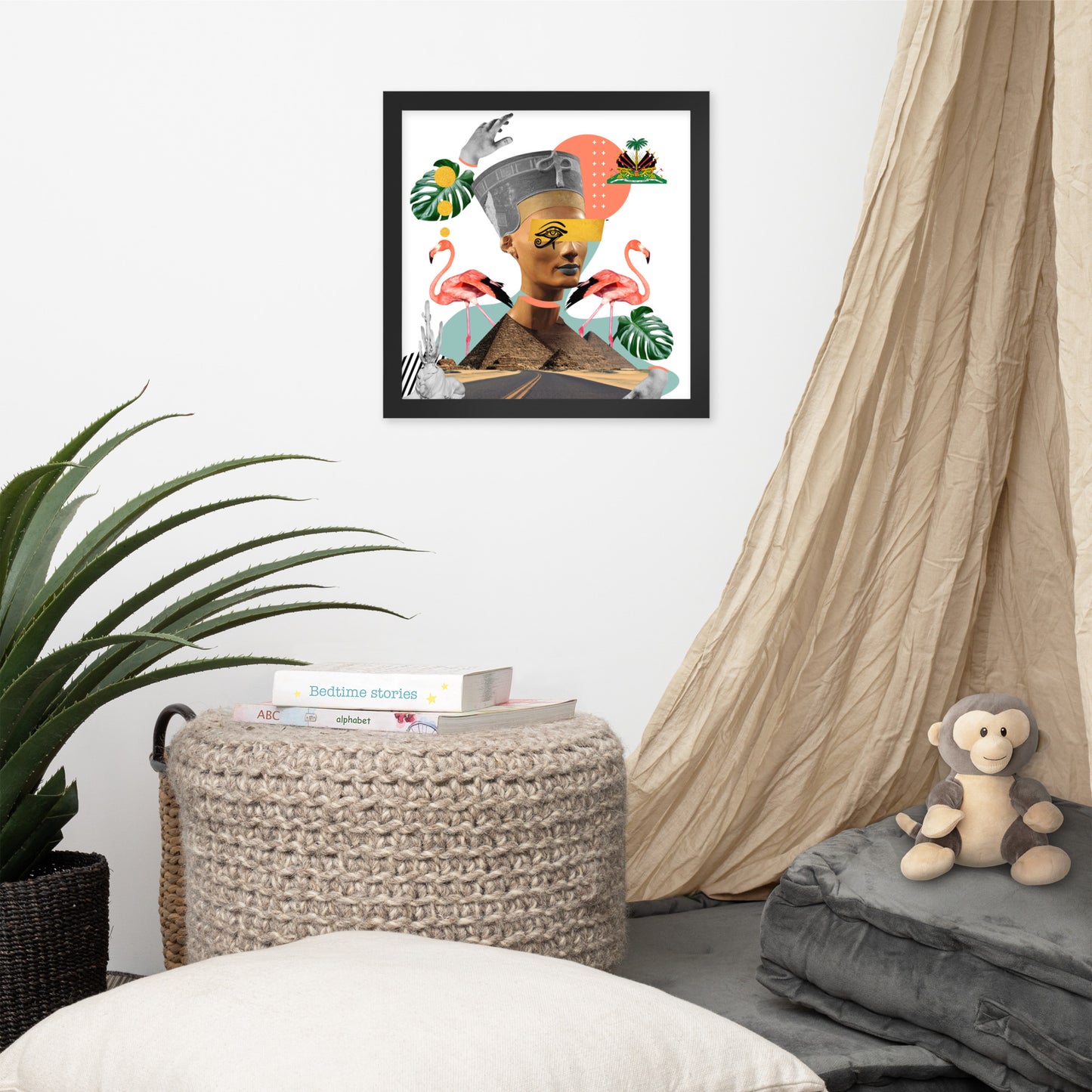 Se sa net Framed poster