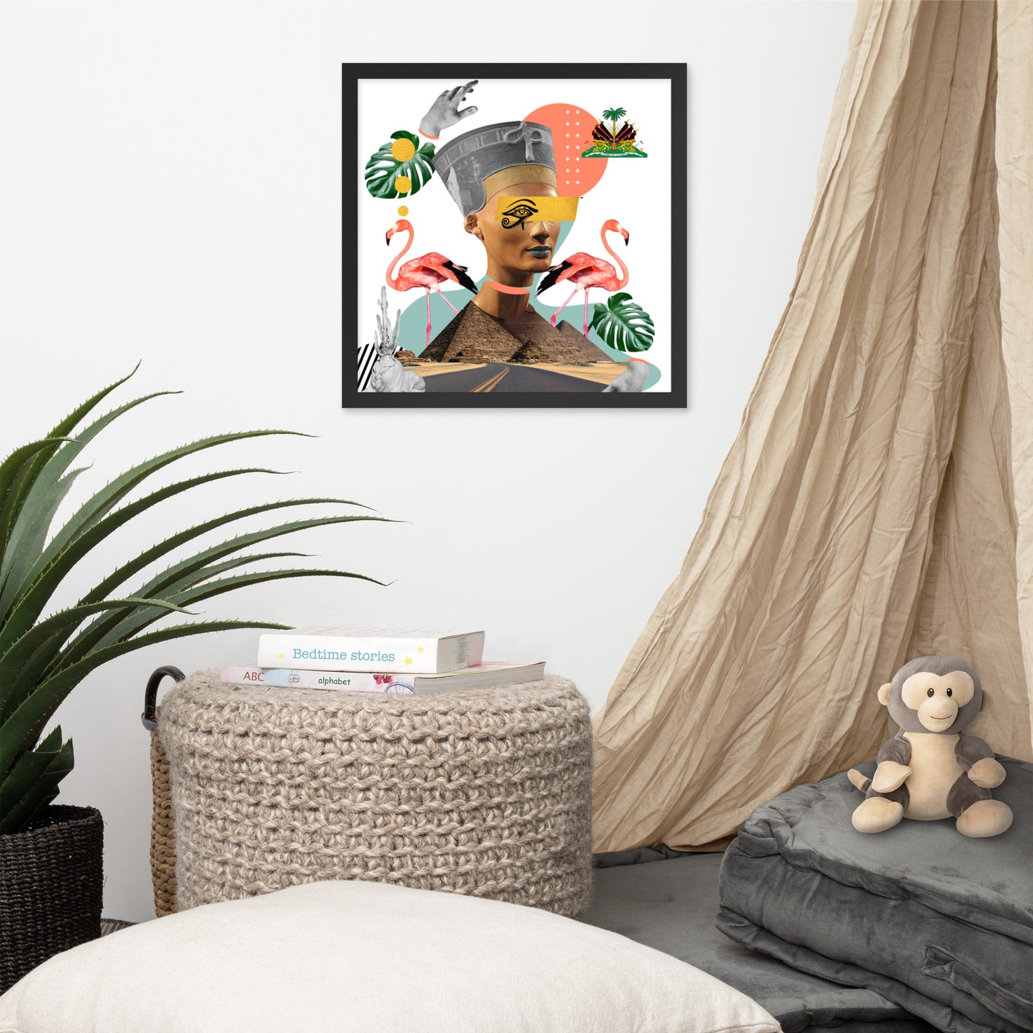 Se sa net Framed poster